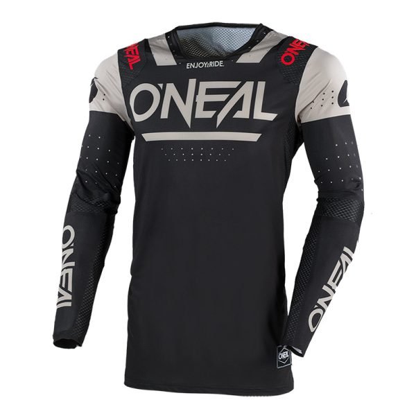 O Neal Prodigy Five Four Jersey Black Grey